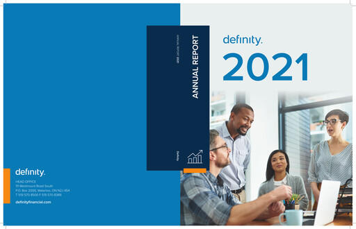 Thumbnail Definity Financial Annual Report 2021