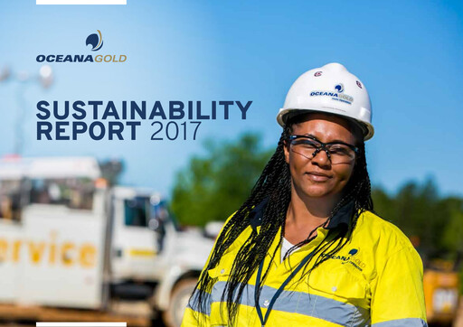 Thumbnail OceanaGold Sustainability Report 2017