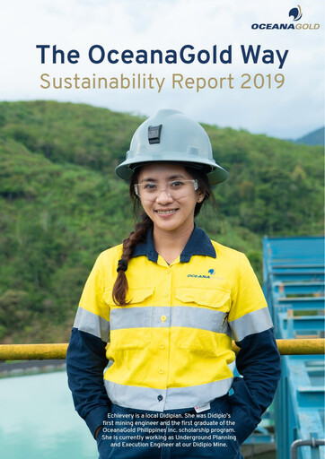 Thumbnail OceanaGold Sustainability Report 2019