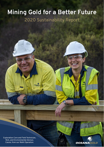 Thumbnail OceanaGold Sustainability Report 2020