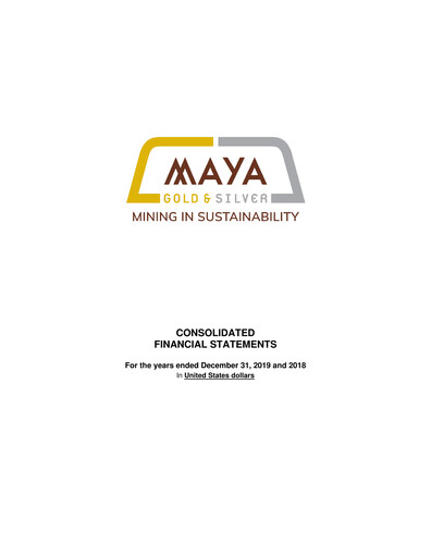 Vorschaubild Aya Gold & Silver Finanzmitteilung 2019