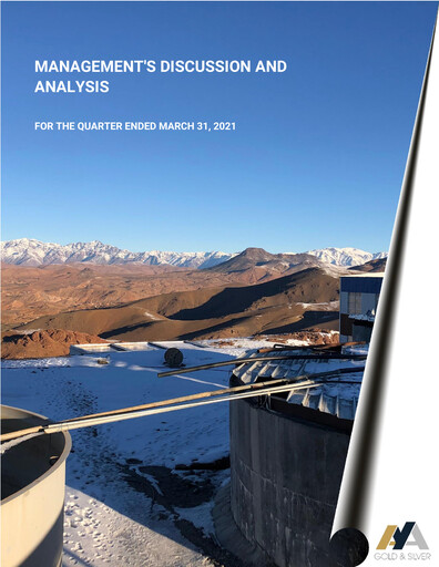 Thumbnail Aya Gold & Silver Quarterly Report 2021-q1