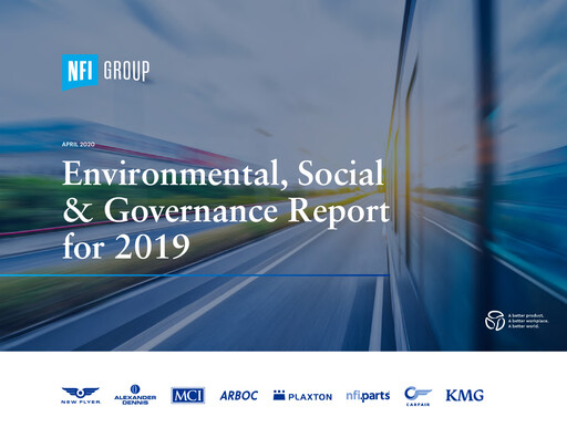 Thumbnail NFI Group ESG Report 2019