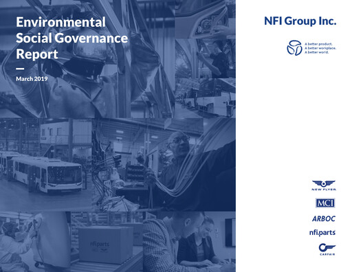 Thumbnail NFI Group ESG Report fy2019