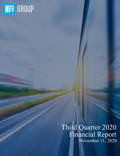 Miniature NFI Group Rapport trimestriel 2020-q3