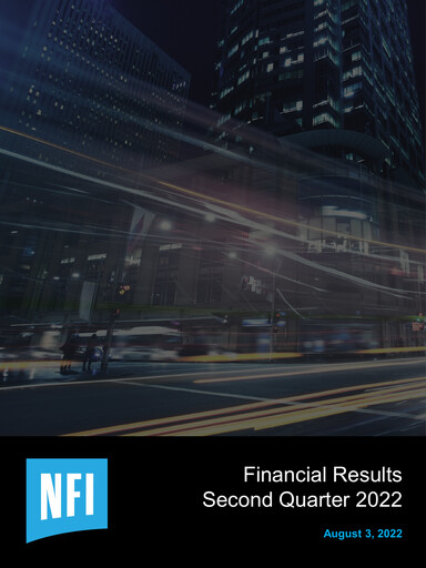 Miniature NFI Group Rapport trimestriel 2022-q2
