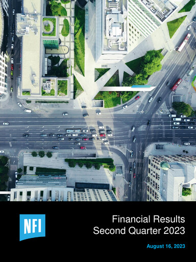 Miniature NFI Group Rapport trimestriel 2023-q2