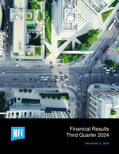 Miniature NFI Group Rapport trimestriel 2024-q3