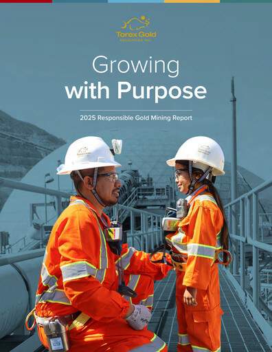 Thumbnail Torex Gold Resources ESG Report 2025