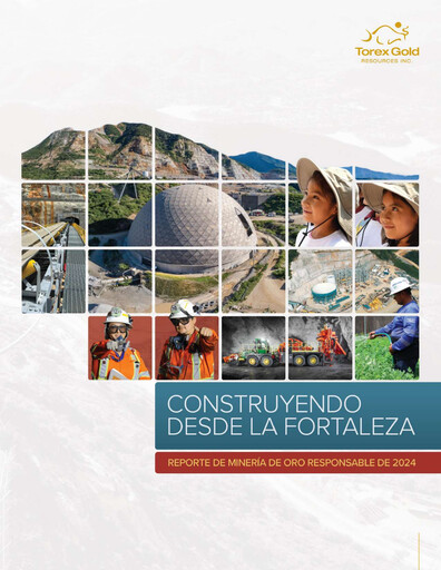 Thumbnail Torex Gold Resources ESG Report 2024