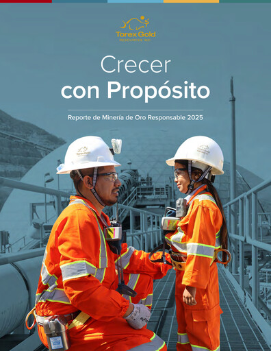 Thumbnail Torex Gold Resources ESG Report 2025