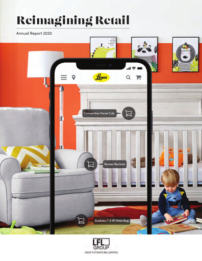 Thumbnail Leon's Furniture Annual Report 2020