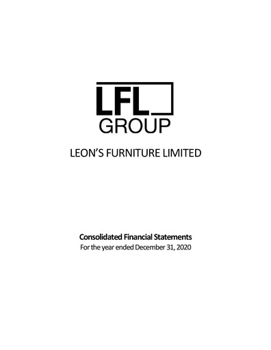 Thumbnail Leon's Furniture Financial Statement 2020