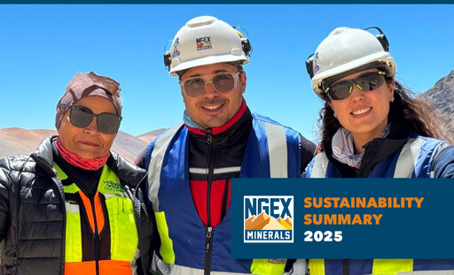 Thumbnail NGEx Minerals Sustainability Report 2025