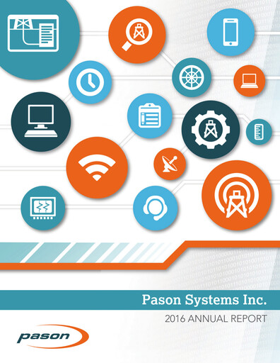 Thumbnail Pason Systems Annual Report 2016