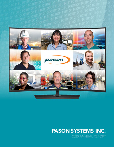 Thumbnail Pason Systems Annual Report 2020