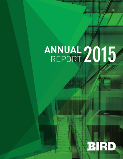 Thumbnail Bird Construction Annual Report 2015