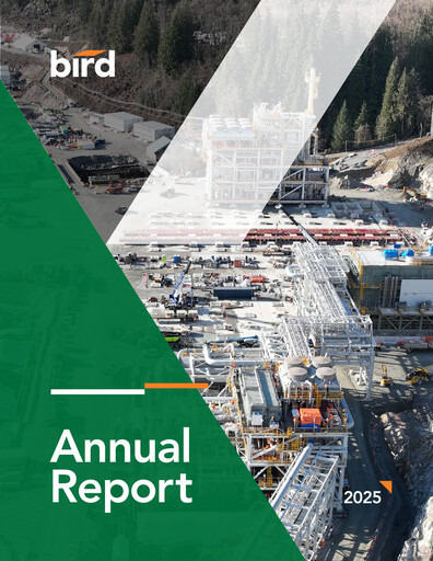 Thumbnail Bird Construction Annual Report 2025