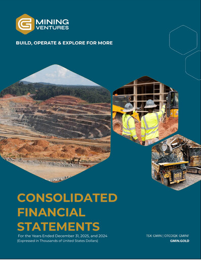 Thumbnail G Mining Ventures Financial Statement 2025