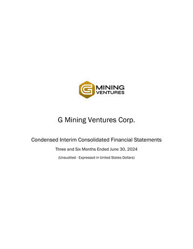 Thumbnail G Mining Ventures Quarterly Report 2024-q2