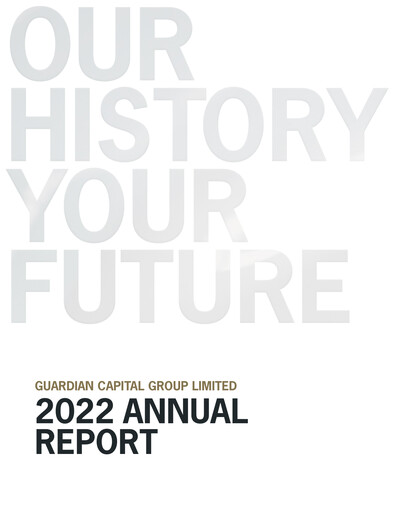 Thumbnail Guardian Capital Group Annual Report 2022