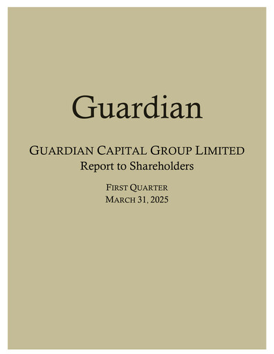 Thumbnail Guardian Capital Group Quarterly Report 2025-q1