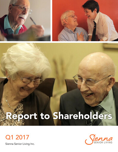 Vorschaubild Sienna Senior Living Quartalsbericht 2017-q1