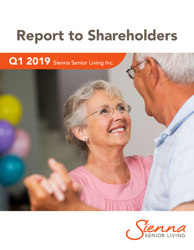 Vorschaubild Sienna Senior Living Quartalsbericht 2019-q1
