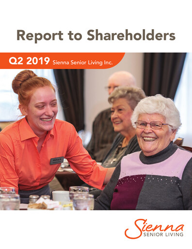 Vorschaubild Sienna Senior Living Quartalsbericht 2019-q2