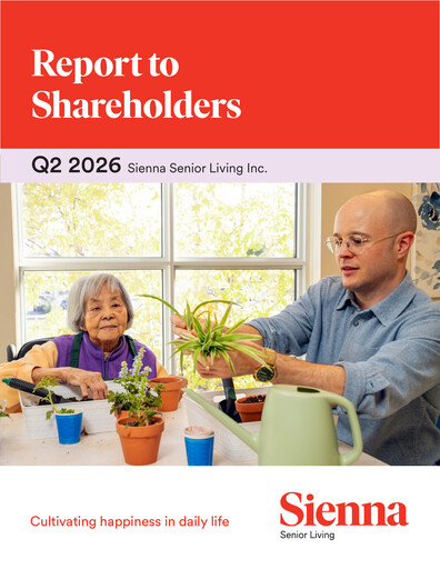 Miniature Sienna Senior Living Rapport trimestriel 2026-q2