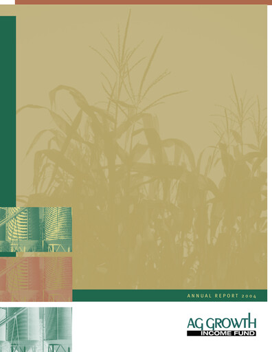 Vorschaubild Ag Growth International Jahresbericht 2004