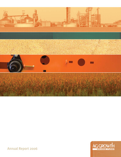 Vorschaubild Ag Growth International Jahresbericht 2006