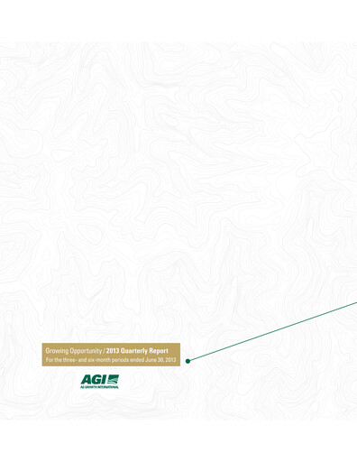Thumbnail Ag Growth International Quarterly Report 2013-q2