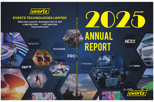 Thumbnail Evertz Technologies Annual Report 2025