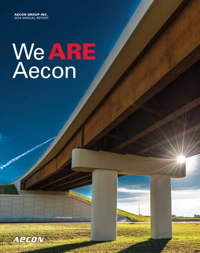 Thumbnail Aecon Group Annual Report 2016