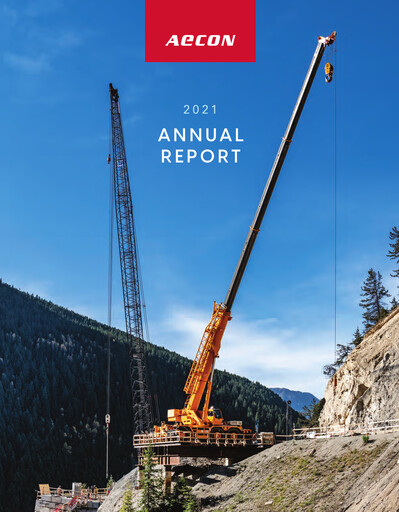 Thumbnail Aecon Group Annual Report 2021