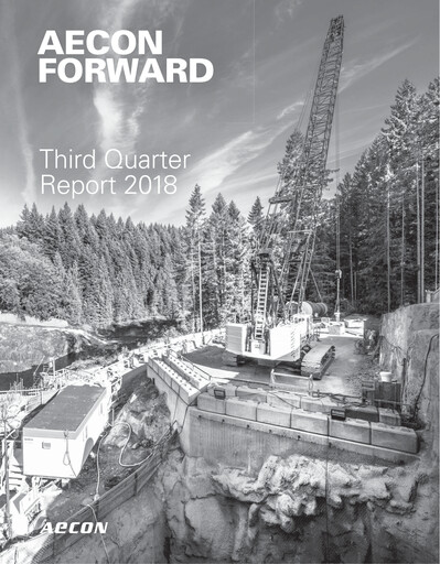 Thumbnail Aecon Group Quarterly Report 2018-q3