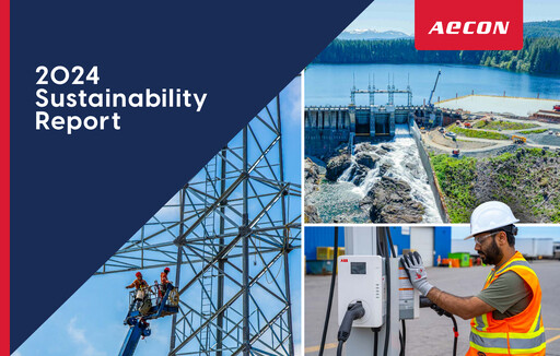 Miniature Aecon Group Rapport de durabilité 2024