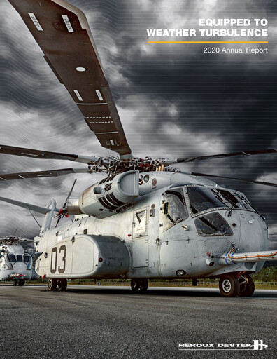 Vorschaubild Héroux-Devtek Jahresbericht 2020