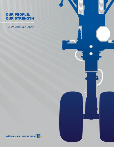 Vorschaubild Héroux-Devtek Jahresbericht 2021