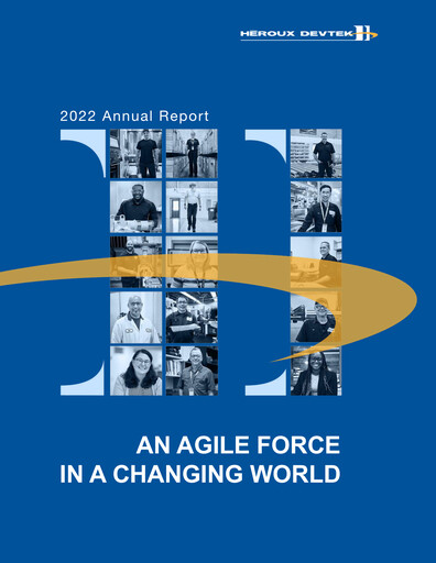 Vorschaubild Héroux-Devtek Jahresbericht 2022