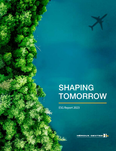 Vorschaubild Héroux-Devtek ESG-Bericht 2023