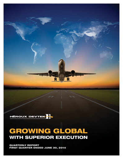 Vorschaubild Héroux-Devtek Quartalsbericht 2015-q1