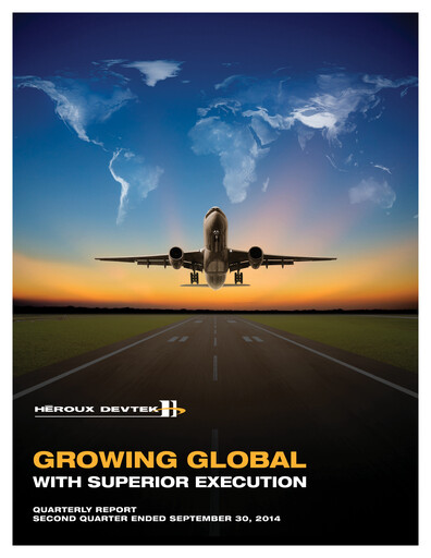 Vorschaubild Héroux-Devtek Quartalsbericht 2015-q2