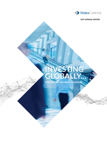 Thumbnail Fiera Capital Annual Report 2017