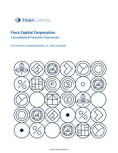 Thumbnail Fiera Capital Financial Statement 2020