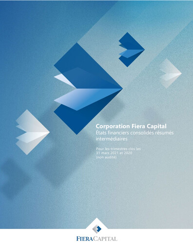 Thumbnail Fiera Capital Financial Statement 2021-q1