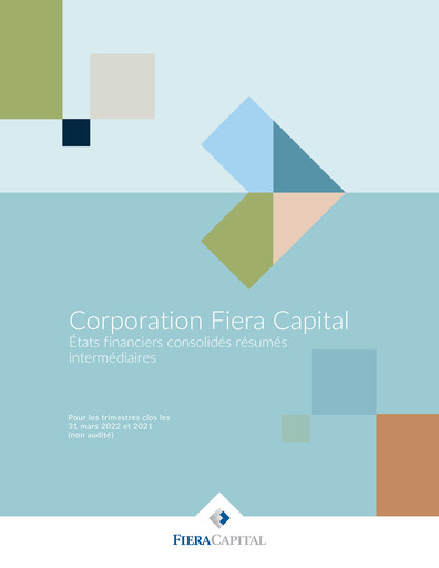 Thumbnail Fiera Capital Financial Statement 2022-q1