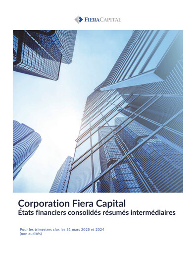 Thumbnail Fiera Capital Financial Statement 2025-q1