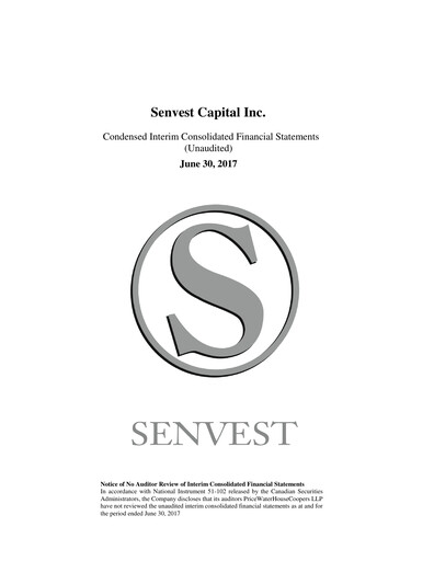 Thumbnail Senvest Capital Quarterly Report 2017-q2